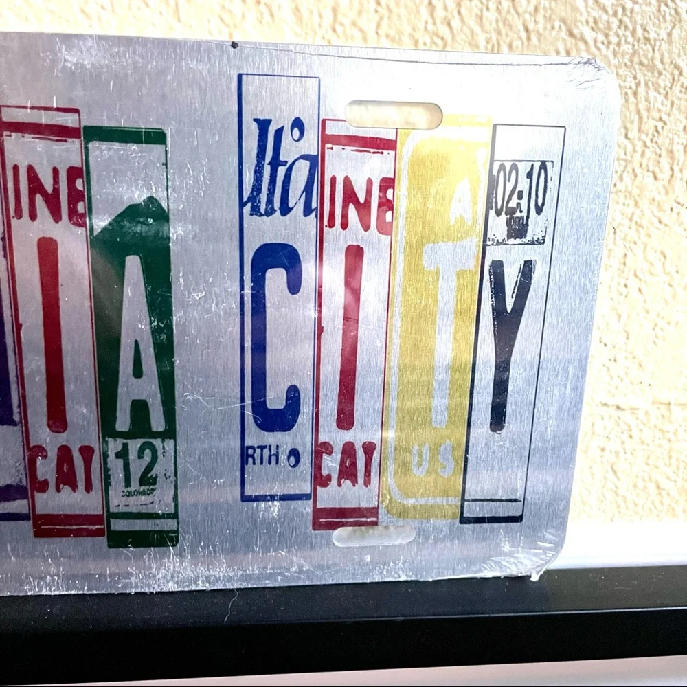 NEW Virginia City License Plate Metal Sign